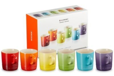 SET 6 TAZAS ARCOIRIS 350 ML (PAL,FLA, SOL, UV, CAR,CER)-0