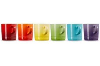 SET 6 TAZAS ARCOIRIS 350 ML (PAL,FLA, SOL, UV, CAR,CER)-2