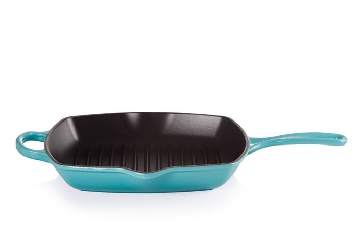 Skillet Grill Cuadrada 26Cm Azul Caribe-2