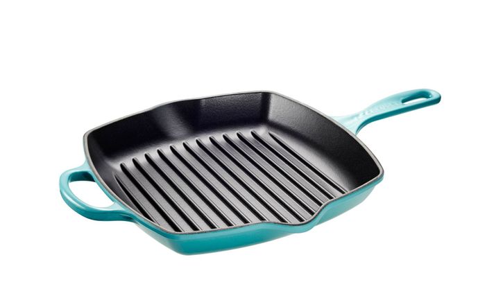 Skillet Grill Cuadrada 26Cm Azul Caribe-0