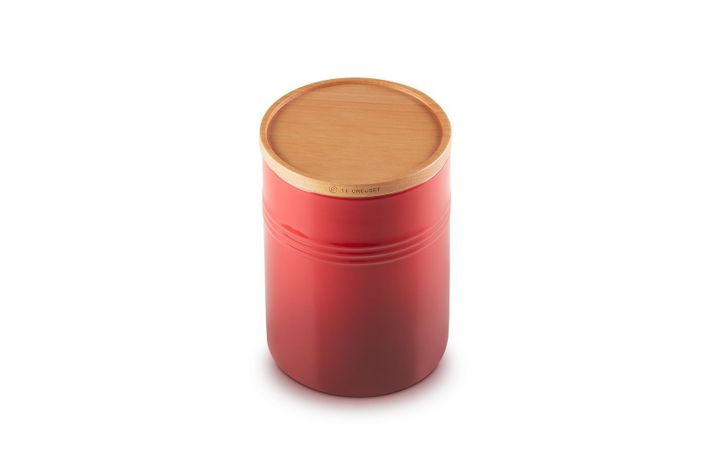 Bote 2.3L con Tapa de Madera Cereza-1
