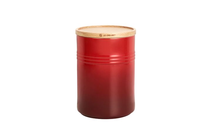 Bote 2.3L con Tapa de Madera Cereza-0
