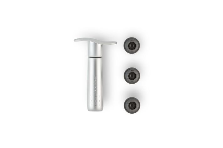 Wa-137 Bomba Vacío Metal Satinado + 3 Tapones Negro-2