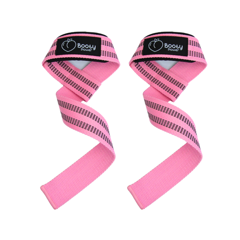 Straps Gym Rosa - Correas para levantamento de pesas Rosa-0