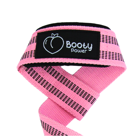 Straps Gym Rosa - Correas para levantamento de pesas Rosa-1