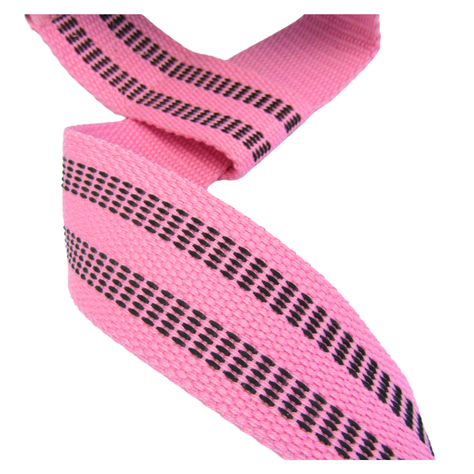 Straps Gym Rosa - Correas para levantamento de pesas Rosa-2
