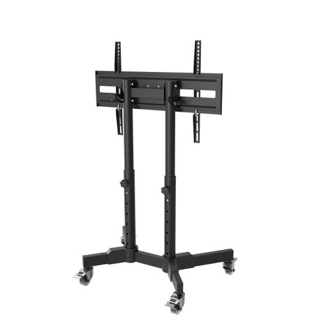 Pedestal carro bajo para TV 23" a 65" Conferencias - Pantallas Interactivas-3