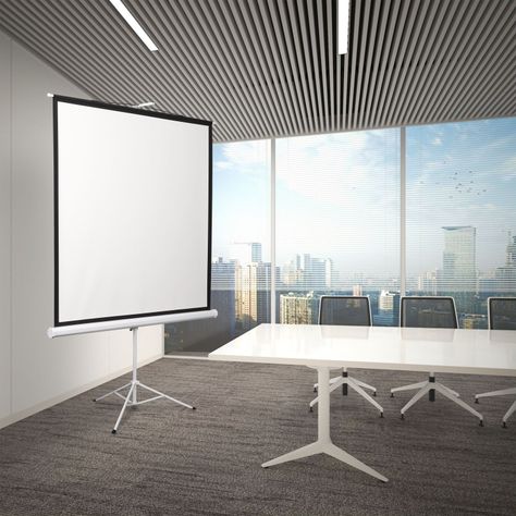 TELON DE PROYECTOR 112" - CINEMA - 2.44 x 1.83 MTS-0