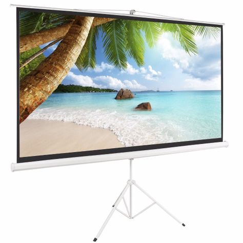 TELON DE PROYECTOR 112" - CINEMA - 2.44 x 1.83 MTS-1