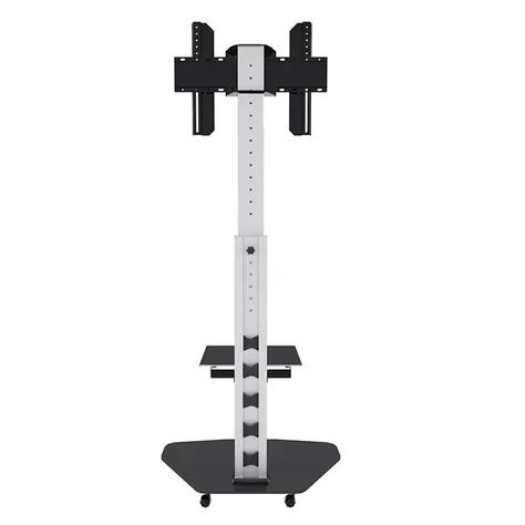 PEDESTAL PARA TV 37" a 70" 40KG GIRO 180° DELUXE - ALUMINIO-2