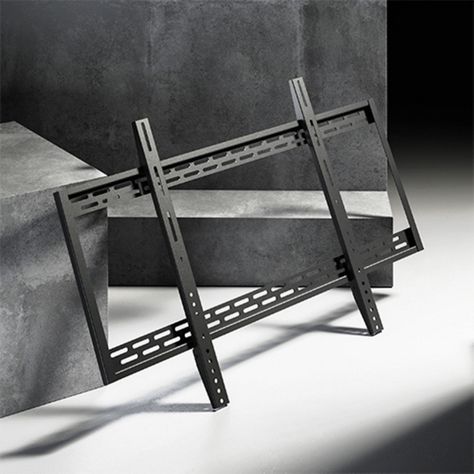 Soporte Tv Fijo Carga Pesada - 60 A 100 120kg Brasforma-4