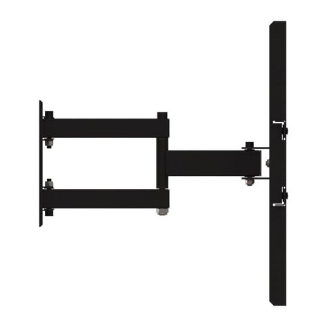 Soporte TV Con Brazo  articulado 10" a 70"  giro  360°-1