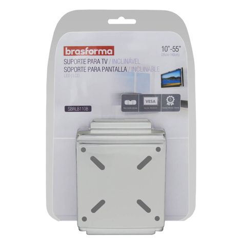 Soporte  TV  Inclinable  8° - 10" a 55"   BLANCO-5
