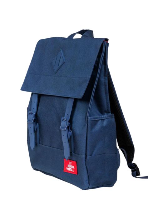 Mochila Impermeable para Notebook Square M Marino-2