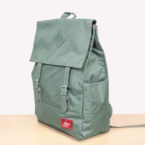 Mochila Impermeable para Notebook Square L Petroleo-1
