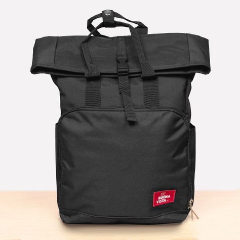 Mochila Impermeable Laptop 17'' Big Roll Negro-3