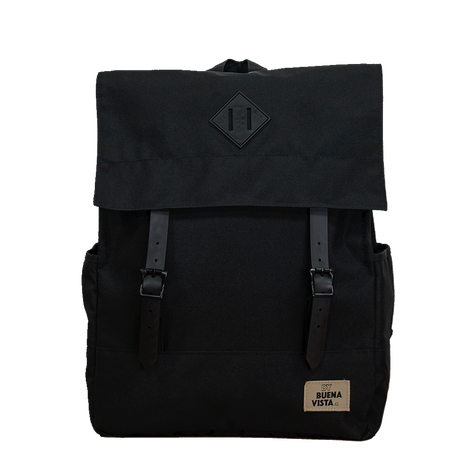 Mochila Impermeable para Notebook Square L Negro-0