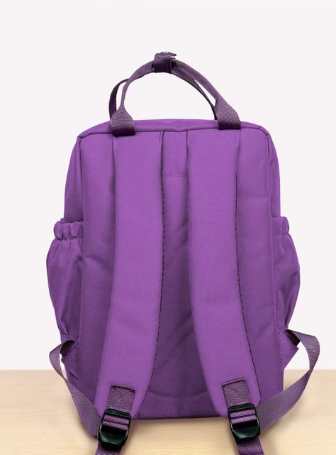 Mochila Impermeable para Notebook Bike Morado-4