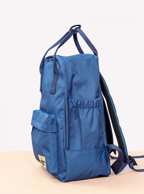 Mochila Impermeable para Notebook Bike Azul Jeans-2