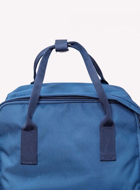 Mochila Impermeable para Notebook Bike Azul Jeans-3