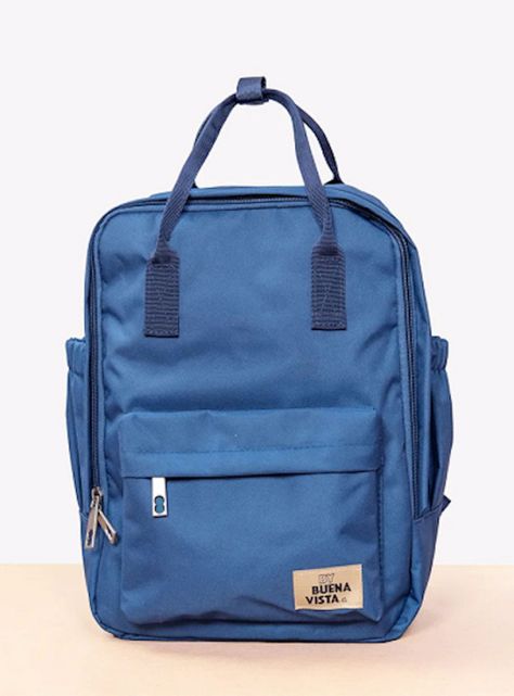 Mochila Impermeable para Notebook Bike Azul Jeans-4