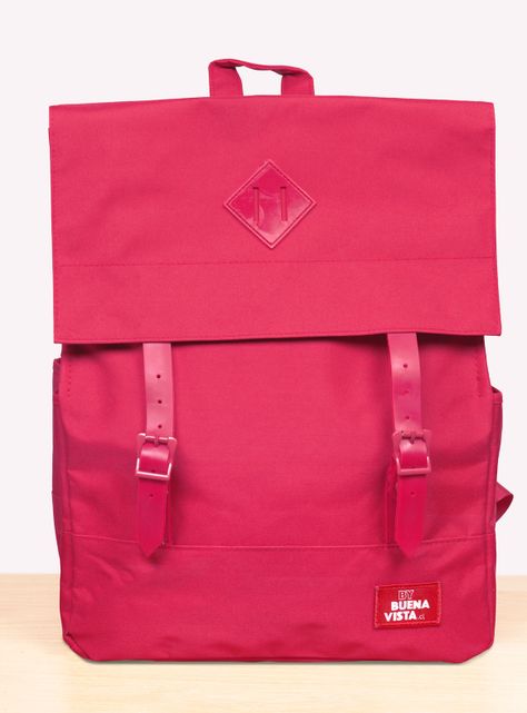Mochila Impermeable para Notebook Square L Rojo Italiano-4