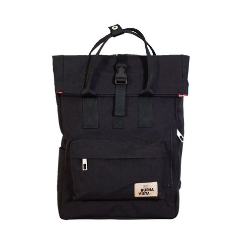 Mochila Impermeable para Notebook Roll Negro-0