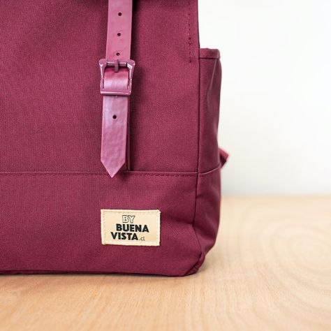 Mochila Impermeable Laptop 17'' Square L Burdeo-4