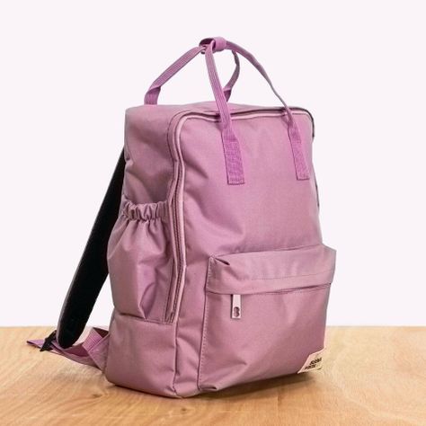 Mochila Impermeable Laptop 15'' Big Bike Lavanda-3