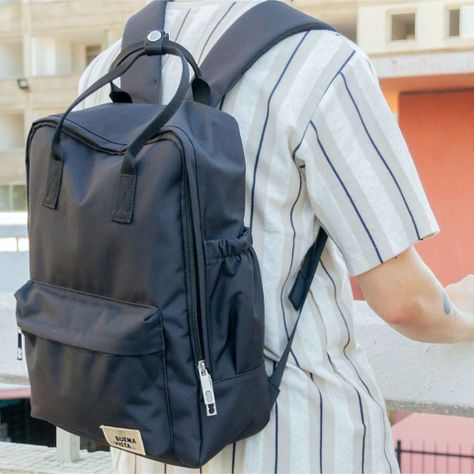 Mochila Impermeable para Notebook Big Bike Negro-1