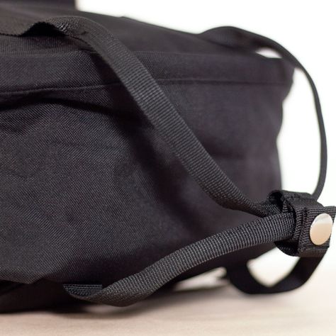 Mochila Impermeable Laptop 13'' Bike Negro-5