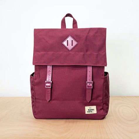 Mochila Impermeable para Notebook Square L Burdeo-3