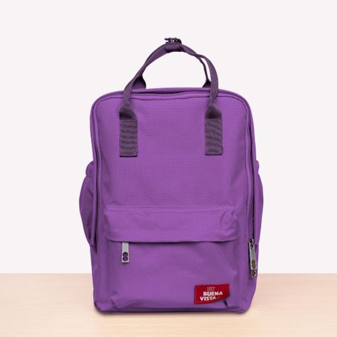 Mochila Impermeable Laptop 13'' Bike Morado-4