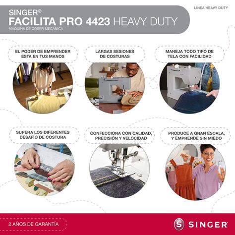 Máquina de coser Singer Facilita pro 4423-3