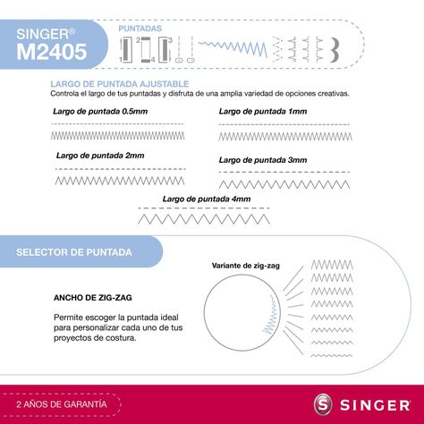 Máquina de Coser Singer M2405-2