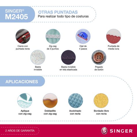 Máquina de Coser Singer M2405-3