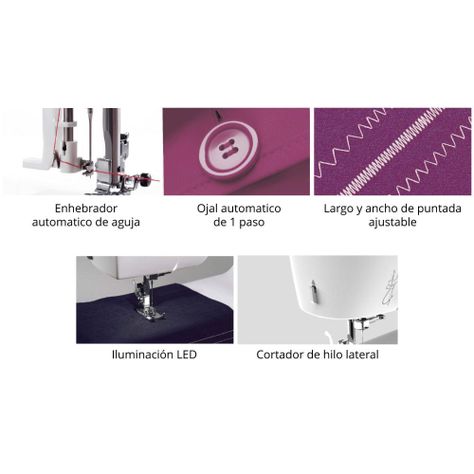 Máquina de coser Necchi  K132A-7