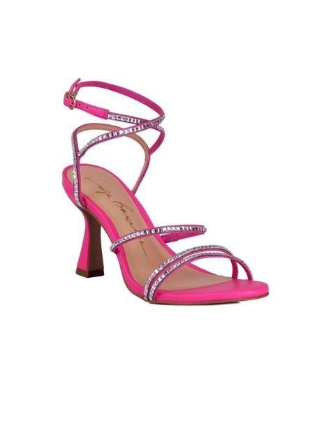 Sandalia Fucsia Brillos Mediana Luiza Barcelos -0