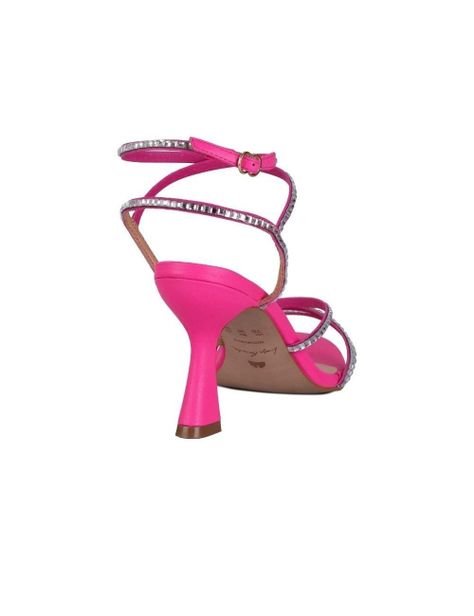 Sandalia Fucsia Brillos Mediana Luiza Barcelos -1