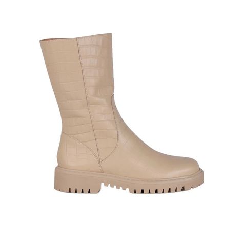 Bota Cuero Croco Nata Luiza-0