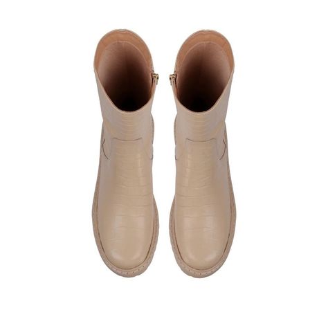 Bota Cuero Croco Nata Luiza-4