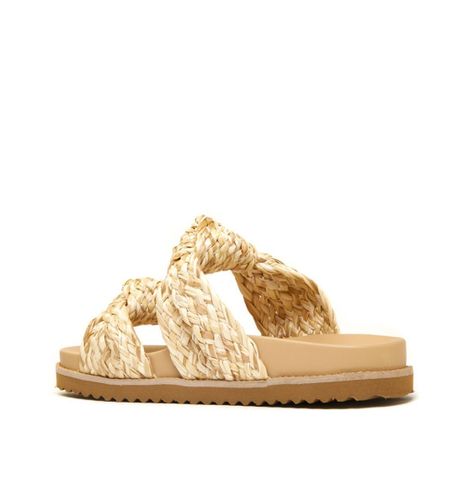 Sandalia Rafia Beige Cecconello -1