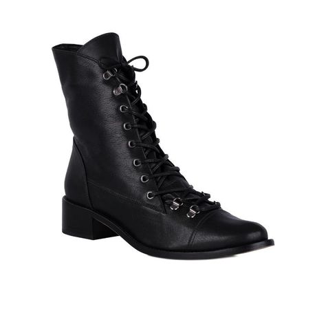 Bota Amarración Negra Luiza-1