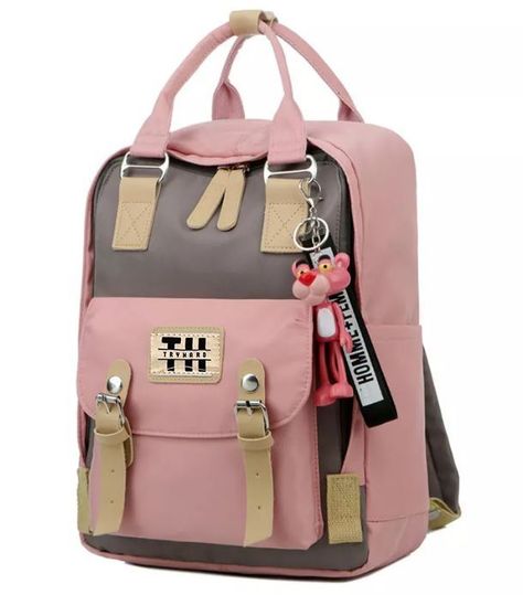 Mochila Femenina diseño clásico a prueba de agua-0