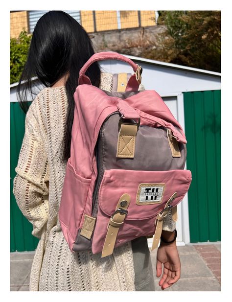 Mochila Femenina diseño clásico a prueba de agua-3