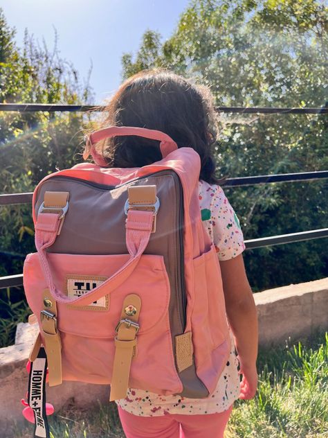 Mochila Femenina diseño clásico a prueba de agua-4