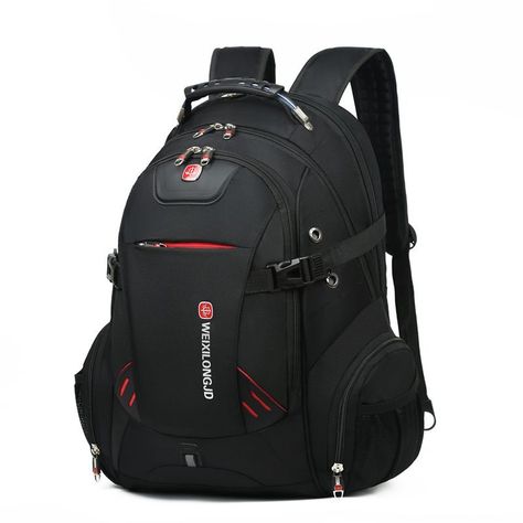 Mochila para Laptop impermeable con puerto USB-1