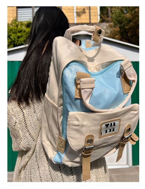 Mochila Femenina diseño clásico a prueba de agua-4