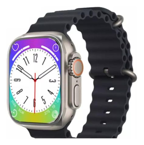 Reloj T900 Ultra Smartwatch Negro / Realiza Llamadas-0