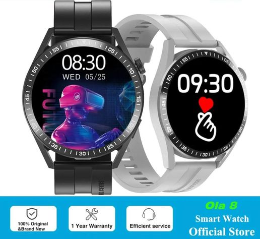 Reloj Wh8 Inteligente Smartwatch Negro / Realiza Llamadas-6